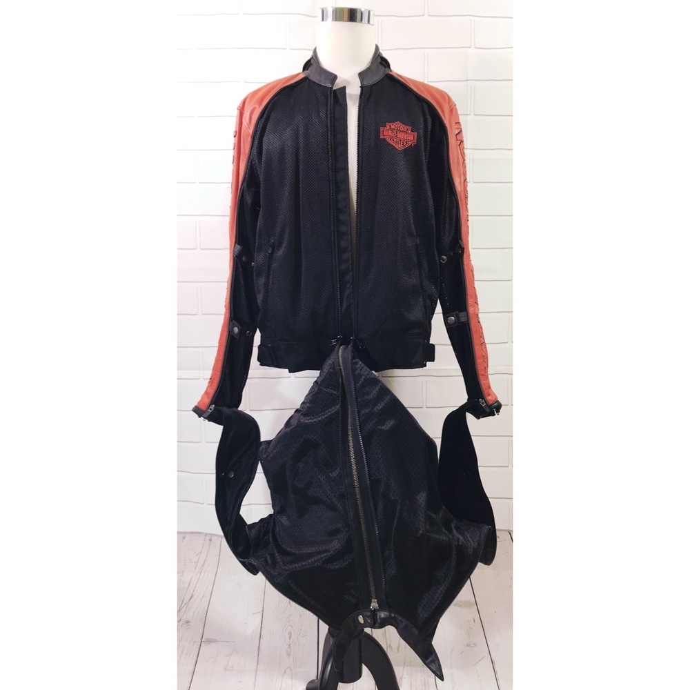 Harley Davidson Pride Leather Switchback Jacket - Picture 8 of 13